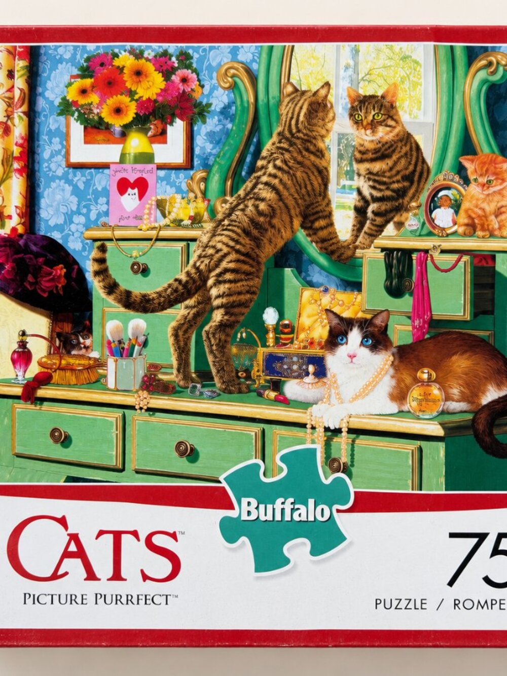 Buffalo Games Cats Picture Purrfect 750-Piece Jigsaw Puzzle